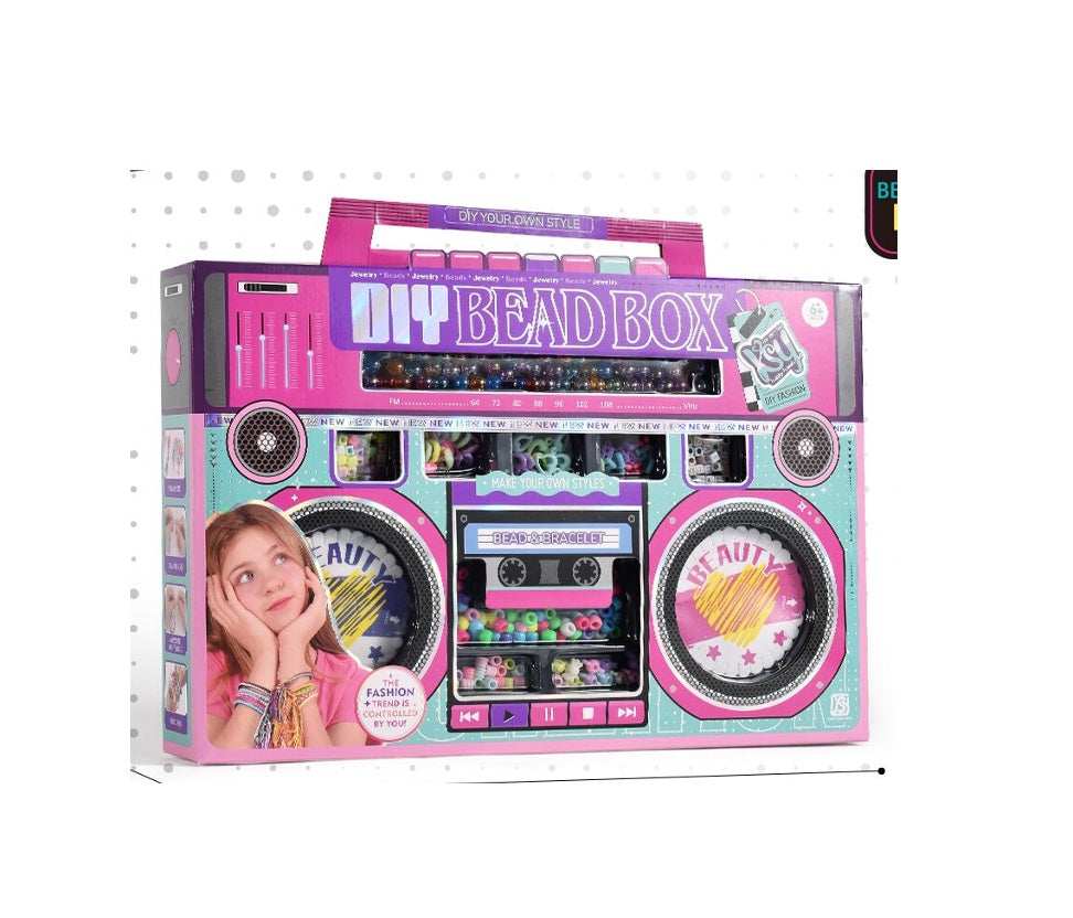 DIY Bead Box Bracelet Set For Kids in Kuwait